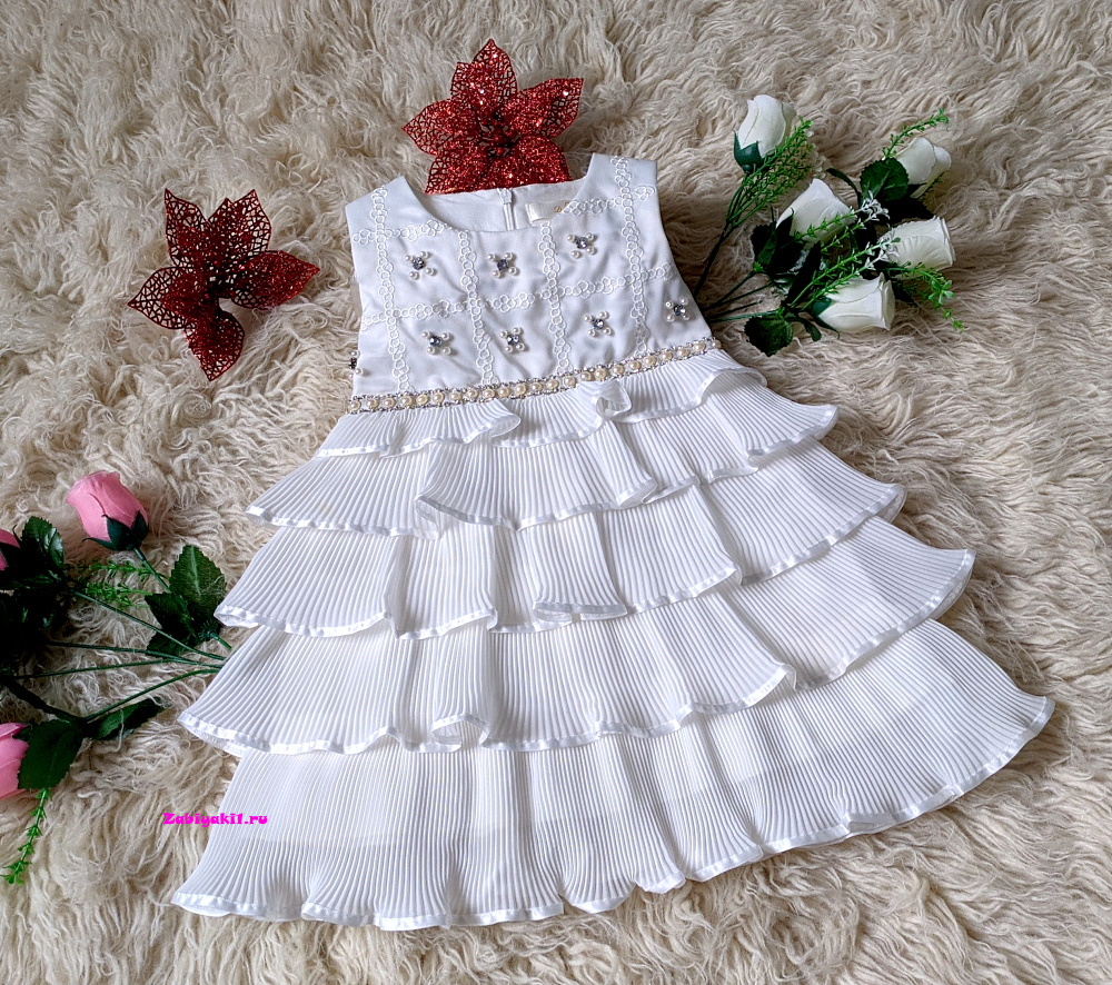 Платье для девочки, размер 2-3 года, цвет розовый